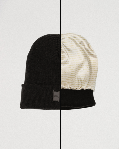 The Helmet - Beanie - Black